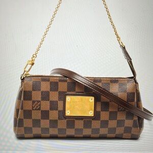 Louis Vuitton Damier Ebene Canvas Eva Pochette